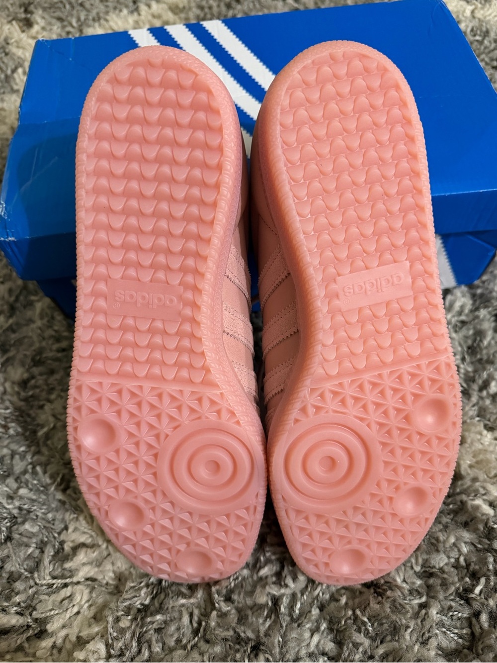 Pink Samba OG Women's Suede Lace-Up Sneakers - Picture 4 of 5